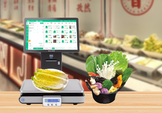 纳客智能收银一体秤收银系统